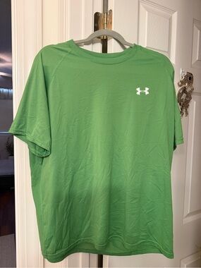 Under Armour Men’s Bright Green Short Sleeve Tech Tee